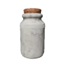 Long White Water Bottle