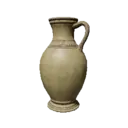 Yellow-Glazed Water Bottle