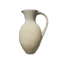Light Green-Glazed Water Bottle
