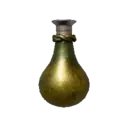 Glazed Clay Water Bottle