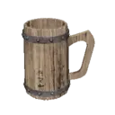 Plain Wooden Beer Mug