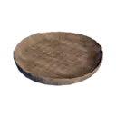 Sturdy Wooden Plate