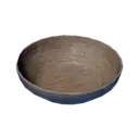 Dark Wooden Plate