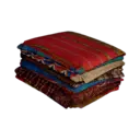 Pile of Clothing Materials