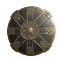 Demenissian Silver-Decorated Shield