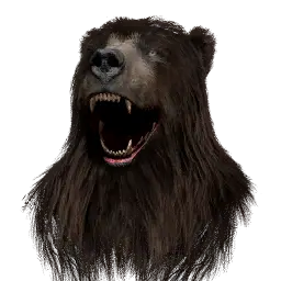 Black Bears' Leather Helm