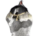Ashen Wolf's Leather Cloak