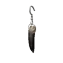 Black Lion Earring