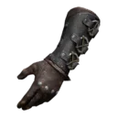 Grey Wolf Leather Gloves