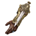 Crimson Chaser Chain Gloves