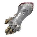 Frozen Heart Plate Gloves