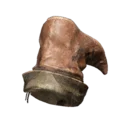 Goldleaves' Cone Leather Helm