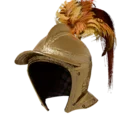Golden Free Company's Plate Helm