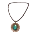 Engraved Copper Necklace