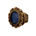Crude Blue Ring