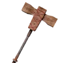 Entwined Red Thread Hammer