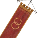 Medium Flame Knights Banner Pike