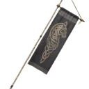 Small Greymane Banner Pike