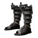 Lightning Bolt Plate Boots