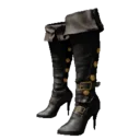 White Bloodwind Leather Boots