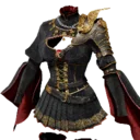 Elegant Carmine Leather Armor