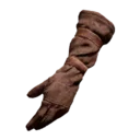 Grey Wolf Cloth Gloves