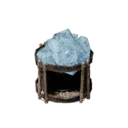 Icy White Crystal