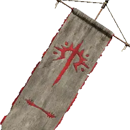 Medium Ironflame Orcs Banner Pike