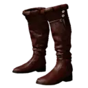 Worn Sarantos Leather Boots