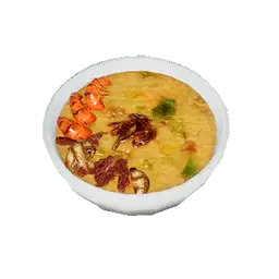 Filling Meat and Fish Porridge
