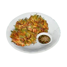 Filling Battered Seafood