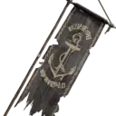Medium Vellua Pirate Banner Pike